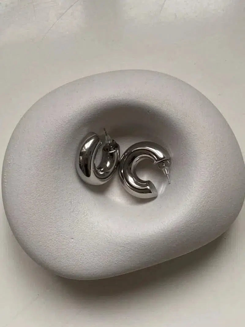 Chunky hoops - Stoere en elegante uitstraling