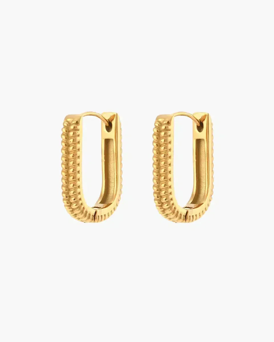 Ovale oorbellen - Moderne en elegante uitstraling