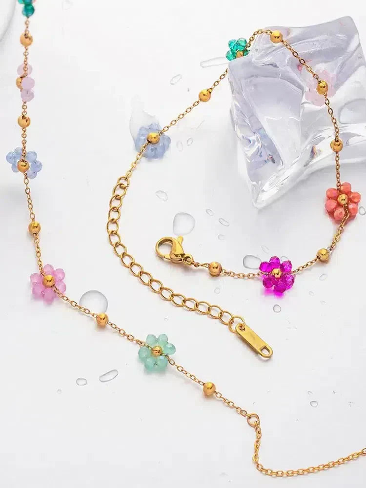 Bloemenketting - Vrolijke en kleurrijke uitstraling