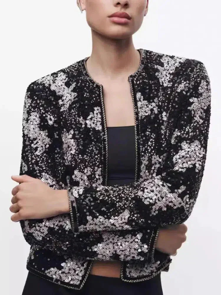 Viatrix – Sprankelend design – Pailletten jas