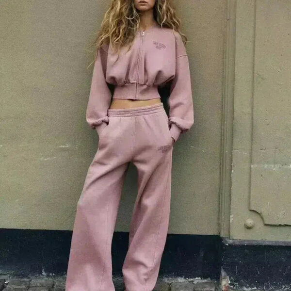 Astrid – Zip-up jack en jogger – San Francisco-loungeset