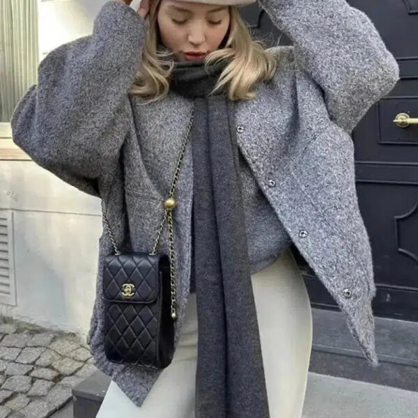 Giorgia – Warme mantel – Bomberjack