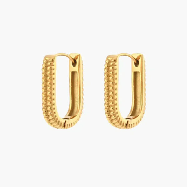 Ovale oorbellen - Moderne en elegante uitstraling