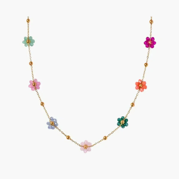 Bloemenketting - Vrolijke en kleurrijke uitstraling