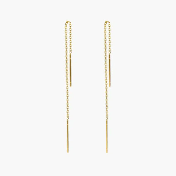 Draad oorbellen - Minimalistische en moderne uitstraling