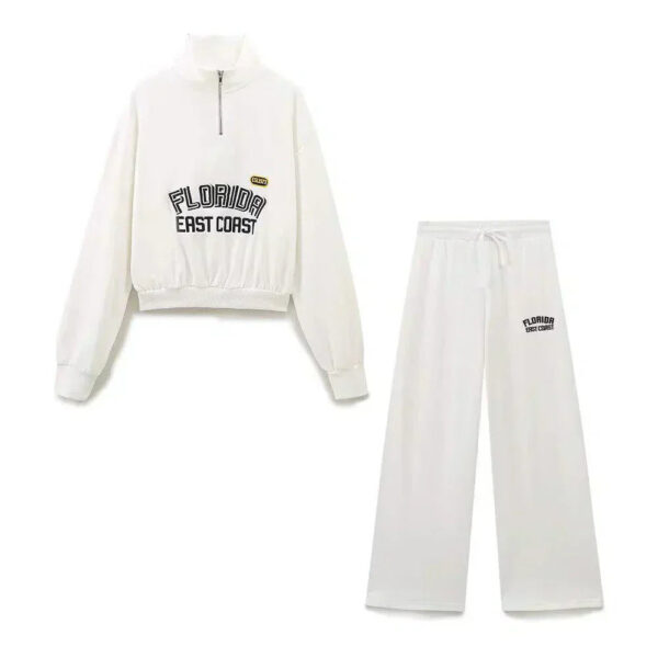 Savannah – Wijde broek – Kust set met halve rits