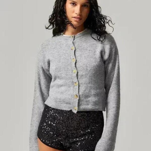 Selora – Pailletten details – Fluwelen feestshort