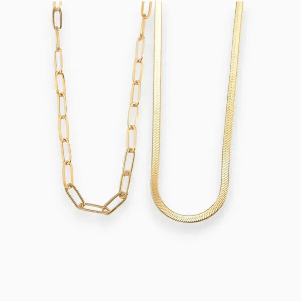 Snake chain ketting - Vintage en elegante uitstraling