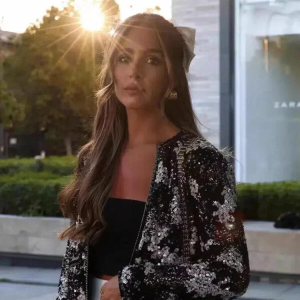 Viatrix – Sprankelend design – Pailletten jas